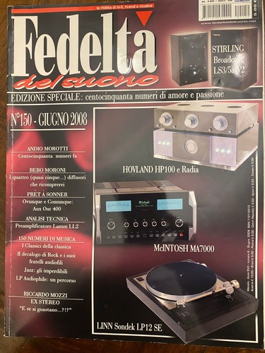 Riviste fedeltà del - fedeltà, suono