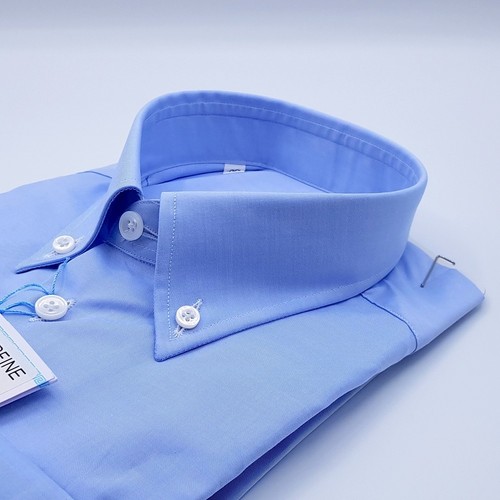 Camicia celeste uomo twill - camicia,