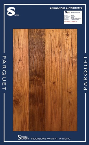 Teak parquet prefinito - teak,