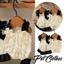 Carino Ruffle Pet Dress Gilet