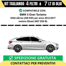Tagliando per BMW 5 Gran