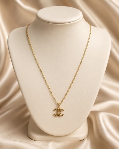 Collana con ciondolo doppia - , c