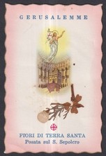 Holy card antique relic de