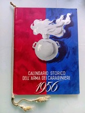 Calendario Carabinieri 1956 (Originale e Completo) 