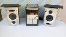 Micro hi-fi Kenwood HM-331 LS-M31 component system 2 vie 2 autoparlanti vintage
