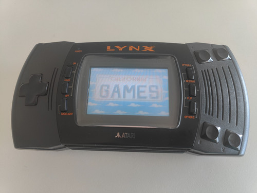 Recapped atari lynx console - lynx,