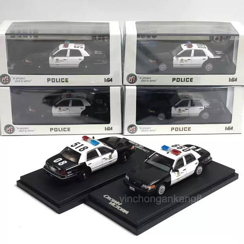 Modellino pressofuso polizia