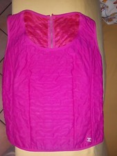 CHANEL - top corsetto fucsia tg. 40 francese
