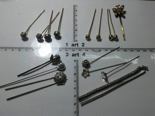 Forcine ferma capelli strass - forcine,