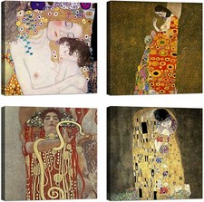 Quadri Gustav Klimt 4 pezzi