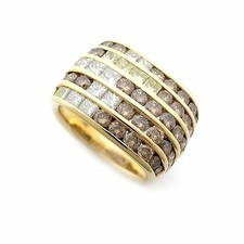 Anello DAMIANI a righe