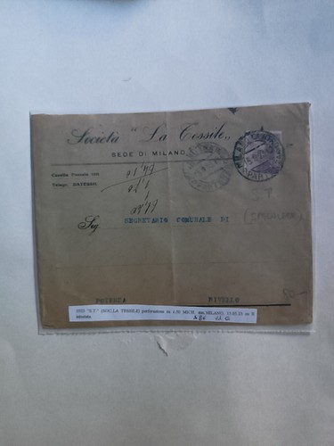 Regno perfin 1923 societa - perfin,