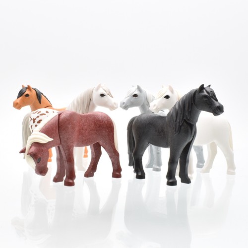 Playmobil ponyhof cavallo - cavallo, nero