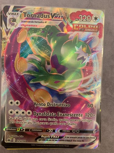 Pokémon card tornadus vmax - card,
