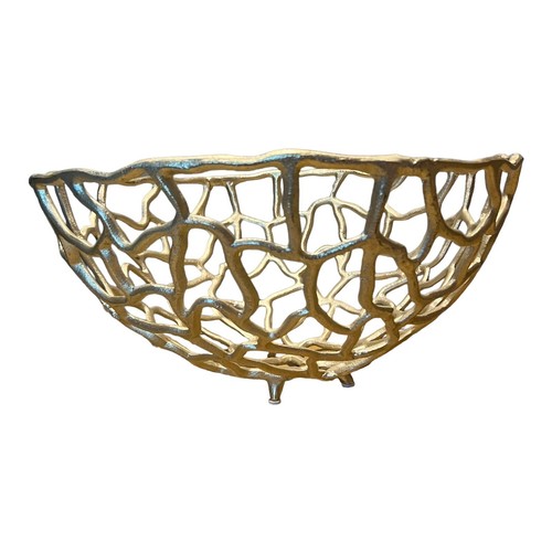 Silver openwork meteor - openwork, metal