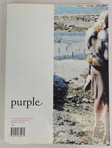 Purple magazine fall - magazine, 2001