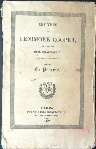 Oeuvres fenimore cooper - de,