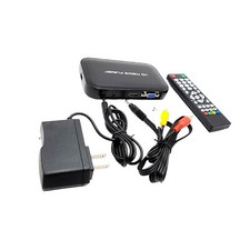 Lettore multimediale A28D USB SD MMC HDMI VGA AV YPbPr Multi TV + telecomando IR 108oU