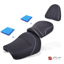 Trasformazione Sedile Gel Comfort Guidatore+Passeggero per Kawasaki VN 1500 (senza sissy-bar)