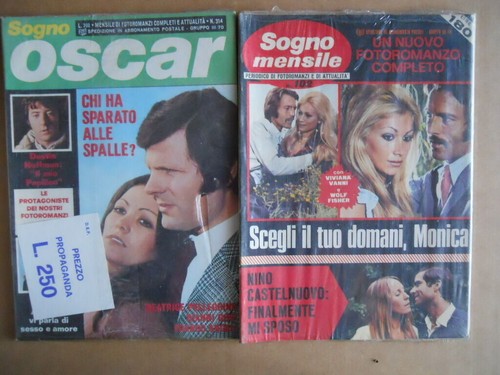Busta anni 2 - 70, fotoromanzi