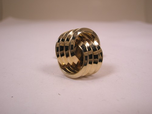 Nodo fiocco tono oro singolo - fiocco,