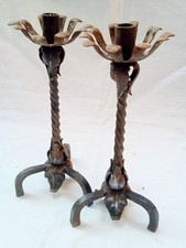 COPPIA DI CANDELIERI  ANTICHI