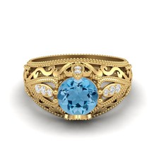 Anello donna 7 mm tondo