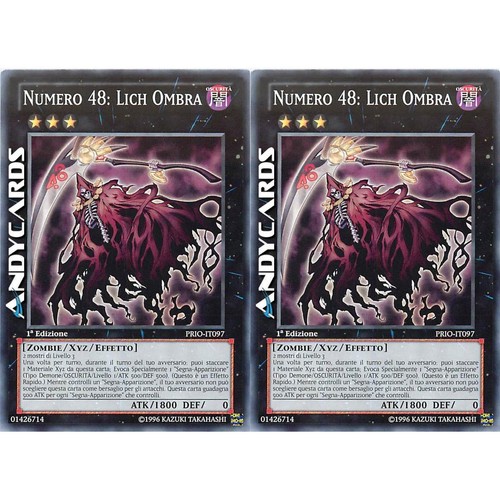 Numero lich ombra - 2x, •