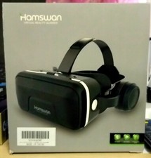 HAMSWAN Occhiali VR REALTA' VIRTUALE compatibili con sch. da 4.7 a 6.0 pollici 