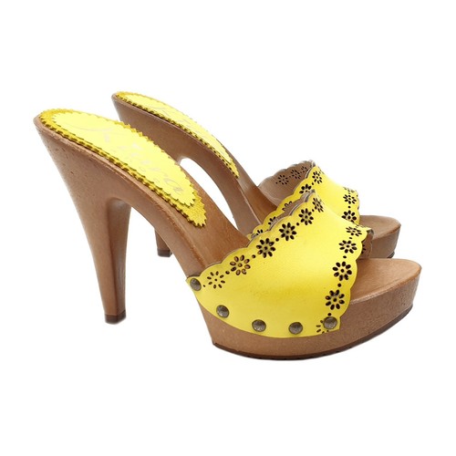 Zoccoli donna con fiori - zoccoli,