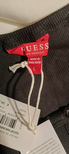 Guess shirt donna nera - guess,
