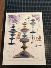 Salvador Dali Croix Rouge 1966