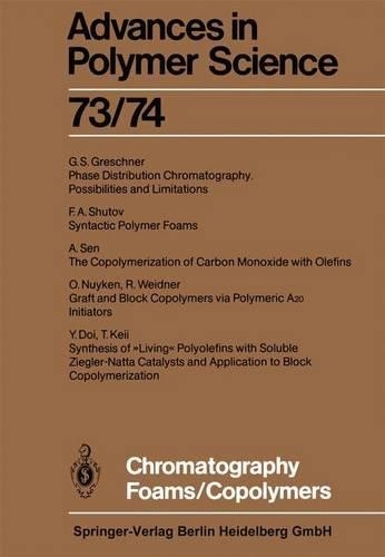 Chromatography/Foams/Copolymer