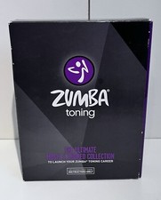 Zumba Toning - The Ultimate Music & Choreography Collection DVD & CD Very Good