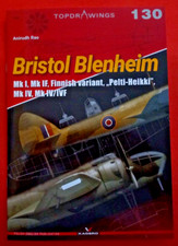 Kagero Topdrawings 7130 130, BRISTOL BLENHEIM Mk I Mk IF variante finlandese Mk IV