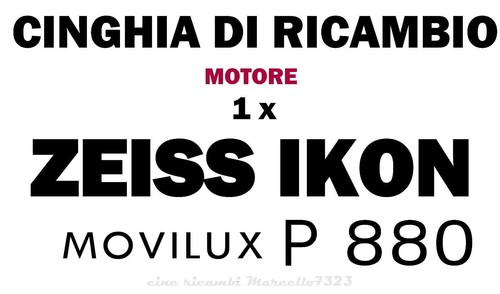 Cinghia ricambio motore - di,