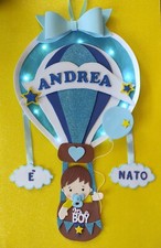 FIOCCO NASCITA MONGOLFIERA CON