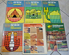 Lotto 6 pz. FAI DA TE': Camping, auto, foto, elettrodomestici, giardinaggio...