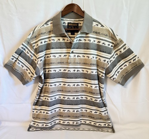 Polo vintage woolrich pesca - woolrich,