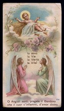 santino cromo-holy card GESU'