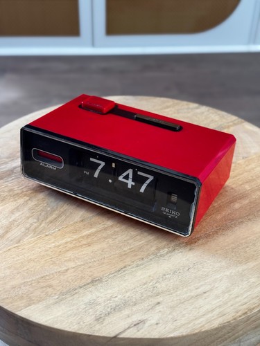 Seiko qn401t japan flip clock - flip,