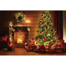 2,7X1,8M Sfondo Di Natale