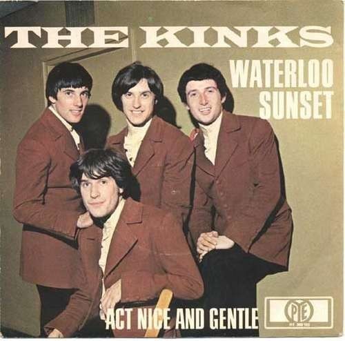 The kinks waterloo sunset - sunset, 7"