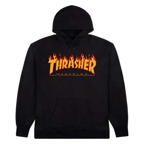 Felpa con cappuccio thrasher - cappuccio,