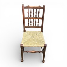 Sedia vintage Rush Seat in