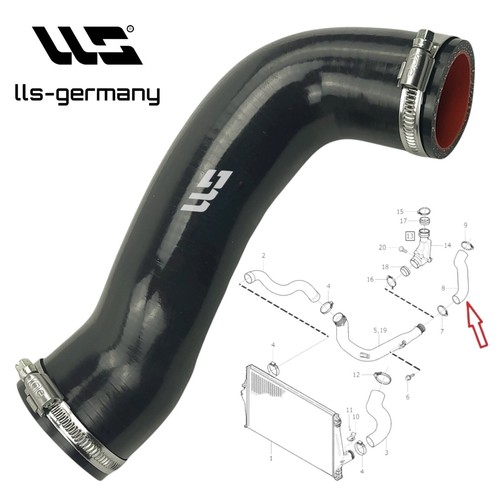 Tubo turbo intercooler per