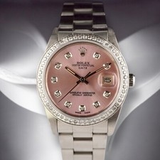 Rolex Data 34mm Donna 1ct
