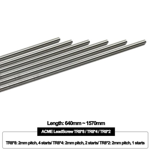 Tr8x8 tr8x4 tr8x2 8mm - tr8x4,