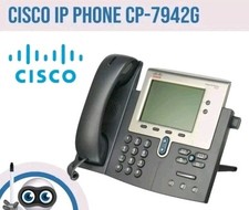 Cisco IP Phone 7942 Series CP-7942G Voip PoE Phone Telefono Fisso Ufficio ✅