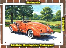 Metal Sign - 1936 Auburn